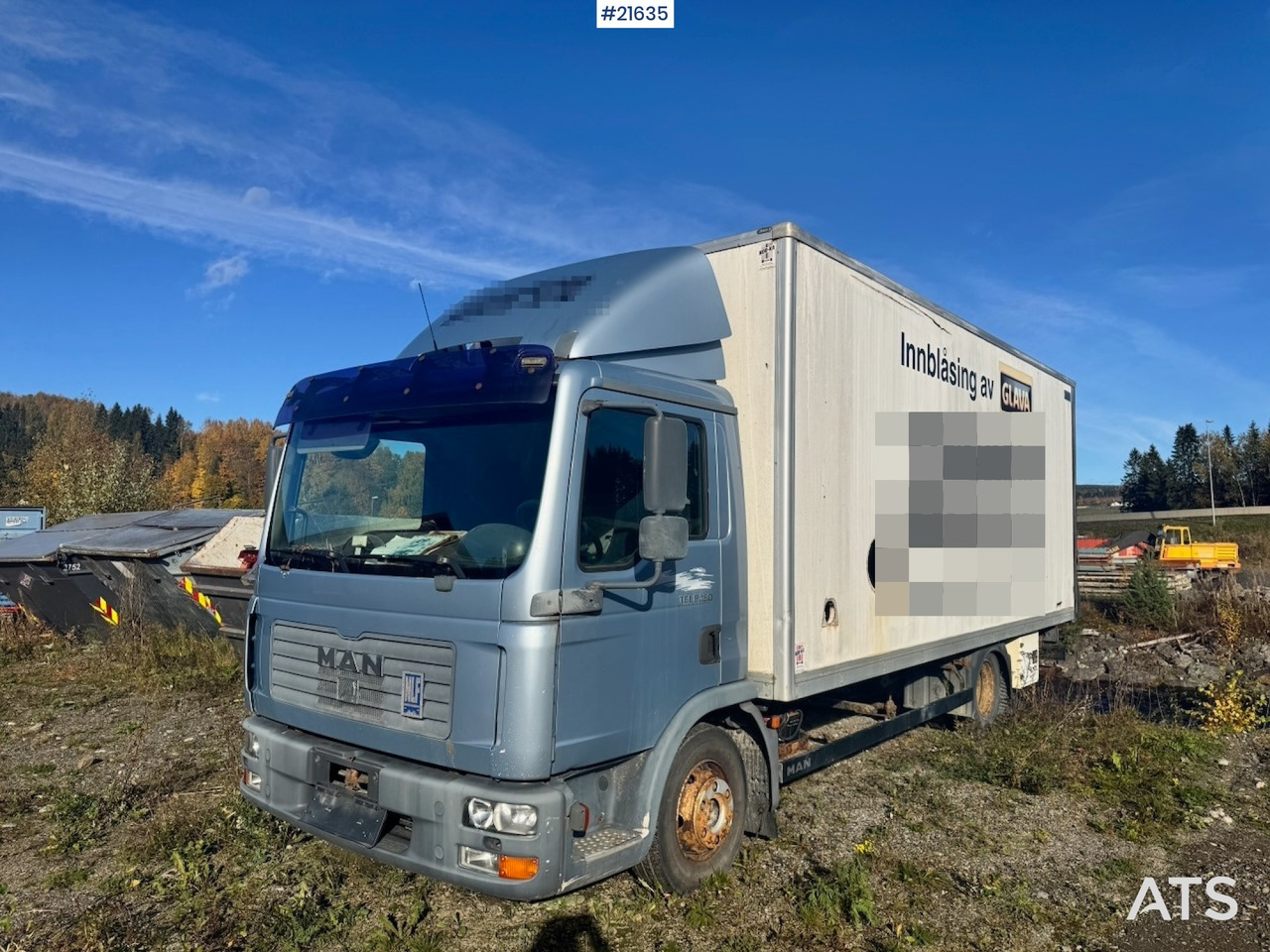 MAN MAN TGL 8.180 4x2 Skapbil - Koffer LKW: das Bild 1 MAN MAN TGL 8.180 4x2 Skapbil - Koffer LKW: das Bild 1