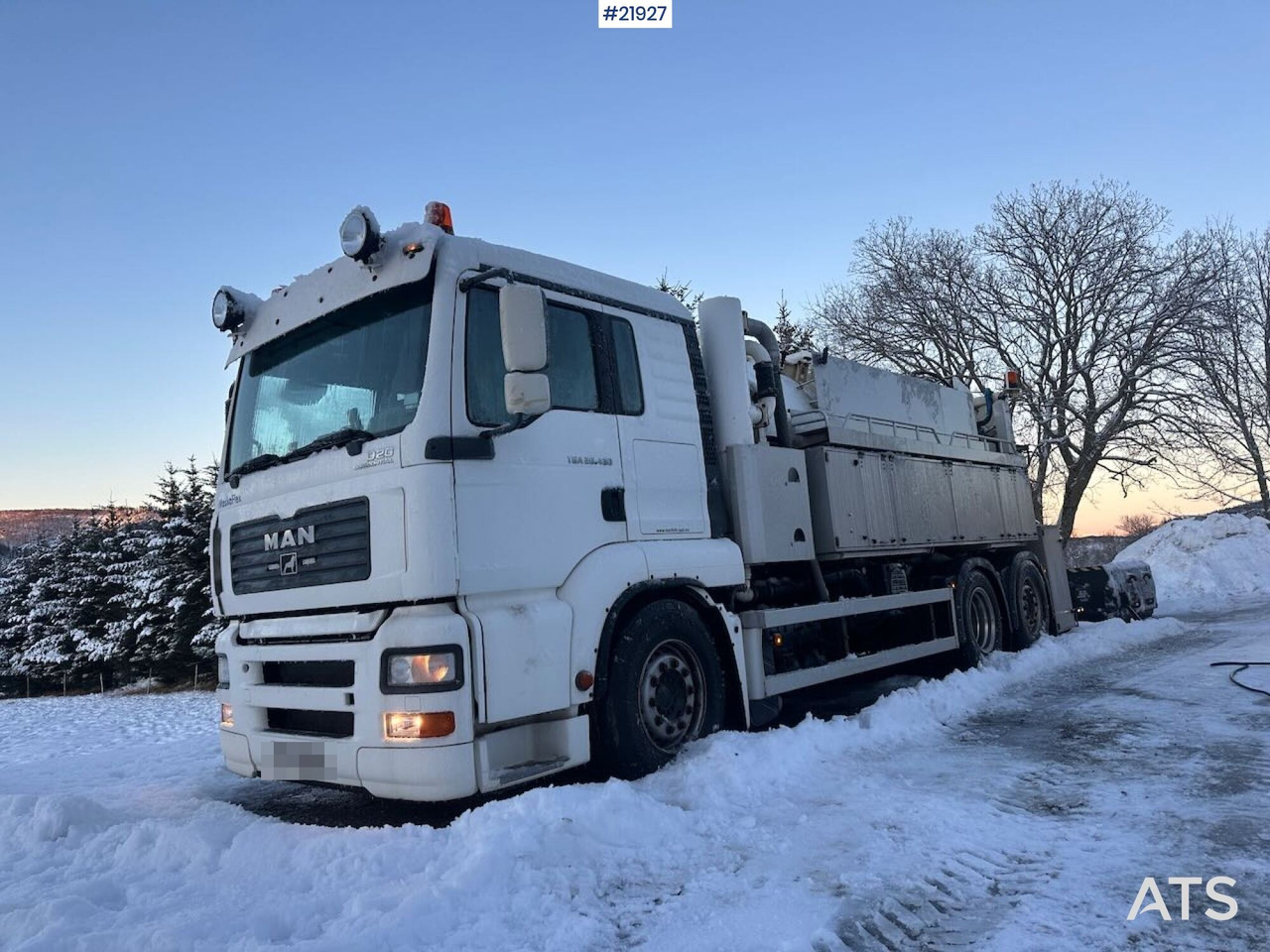 MAN TGA 26.430 6x2 sug-/spylebil m/ Maskoflex påbygg. SE VIDEO. - Saug-/ Spülfahrzeug: das Bild 1 MAN TGA 26.430 6x2 sug-/spylebil m/ Maskoflex påbygg. SE VIDEO. - Saug-/ Spülfahrzeug: das Bild 1