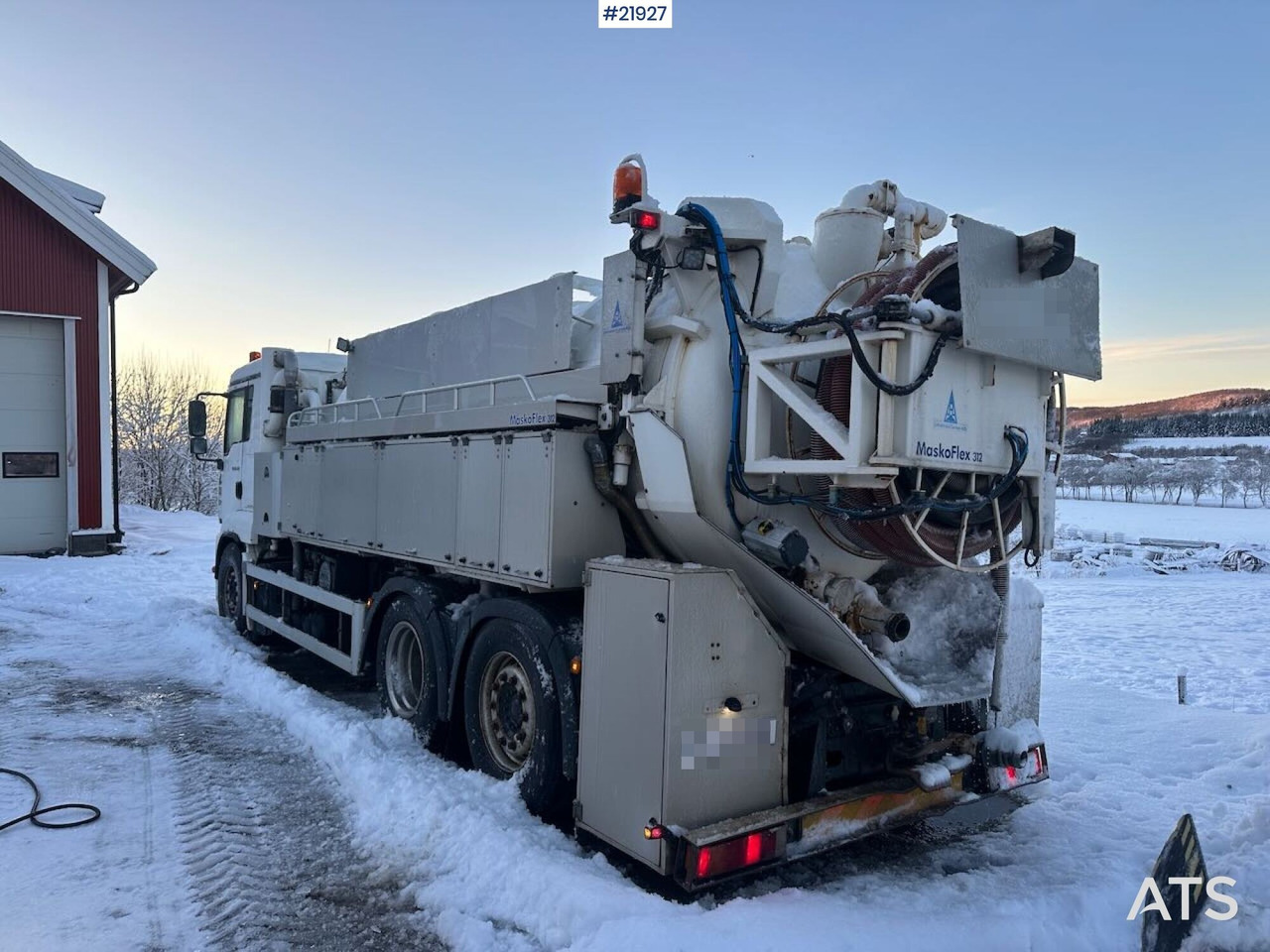 MAN TGA 26.430 6x2 sug-/spylebil m/ Maskoflex påbygg. SE VIDEO. - Saug-/ Spülfahrzeug: das Bild 4 MAN TGA 26.430 6x2 sug-/spylebil m/ Maskoflex påbygg. SE VIDEO. - Saug-/ Spülfahrzeug: das Bild 4