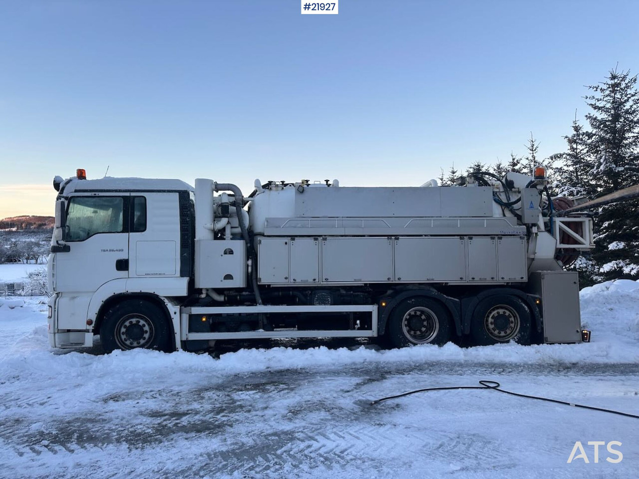 MAN TGA 26.430 6x2 sug-/spylebil m/ Maskoflex påbygg. SE VIDEO. - Saug-/ Spülfahrzeug: das Bild 3 MAN TGA 26.430 6x2 sug-/spylebil m/ Maskoflex påbygg. SE VIDEO. - Saug-/ Spülfahrzeug: das Bild 3