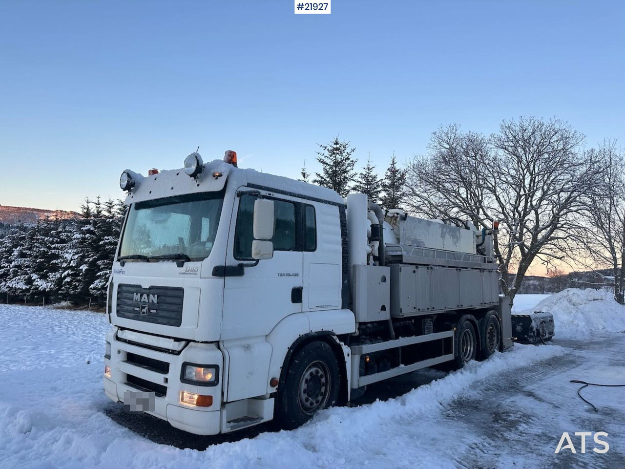 MAN TGA 26.430 6x2 sug-/spylebil m/ Maskoflex påbygg. SE VIDEO. - Saug-/ Spülfahrzeug: das Bild 2 MAN TGA 26.430 6x2 sug-/spylebil m/ Maskoflex påbygg. SE VIDEO. - Saug-/ Spülfahrzeug: das Bild 2