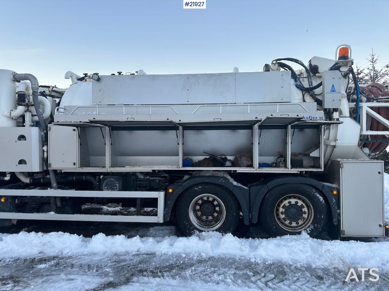 Saug-/ Spülfahrzeug MAN TGA 26.430 6x2 sug-/spylebil m/ Maskoflex påbygg. SE VIDEO.: das Bild 15