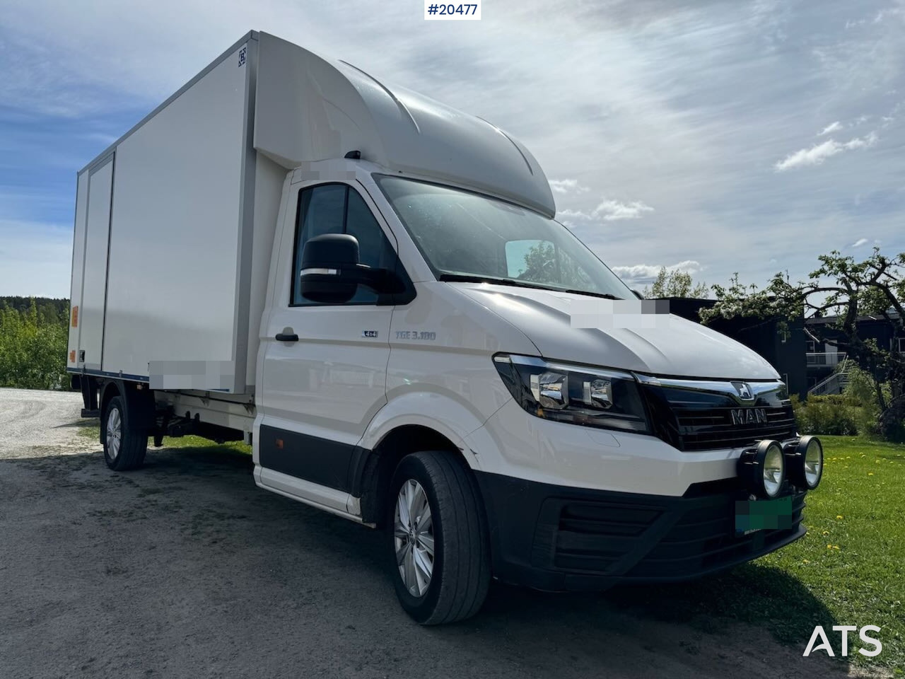 MAN TGE 3.180 - Koffer Transporter: das Bild 1 MAN TGE 3.180 - Koffer Transporter: das Bild 1
