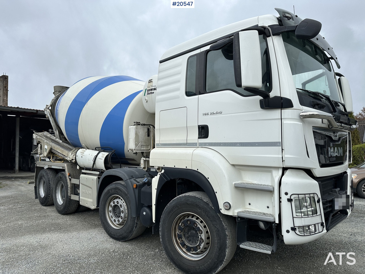 MAN TGS 35.510 - Fahrmischer: das Bild 4 MAN TGS 35.510 - Fahrmischer: das Bild 4