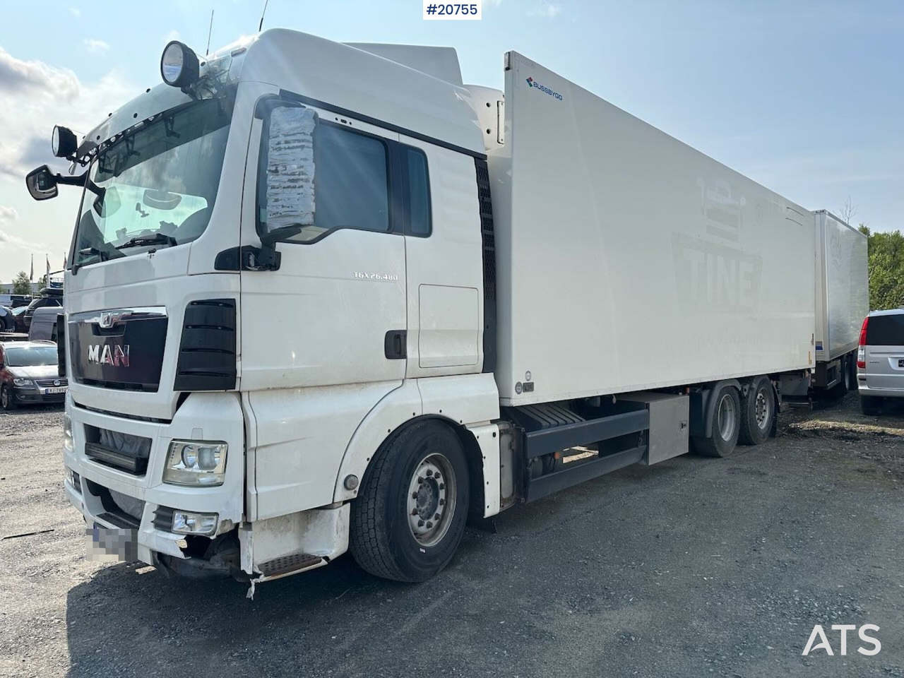 MAN TGX 26.480 - Koffer LKW: das Bild 2 MAN TGX 26.480 - Koffer LKW: das Bild 2