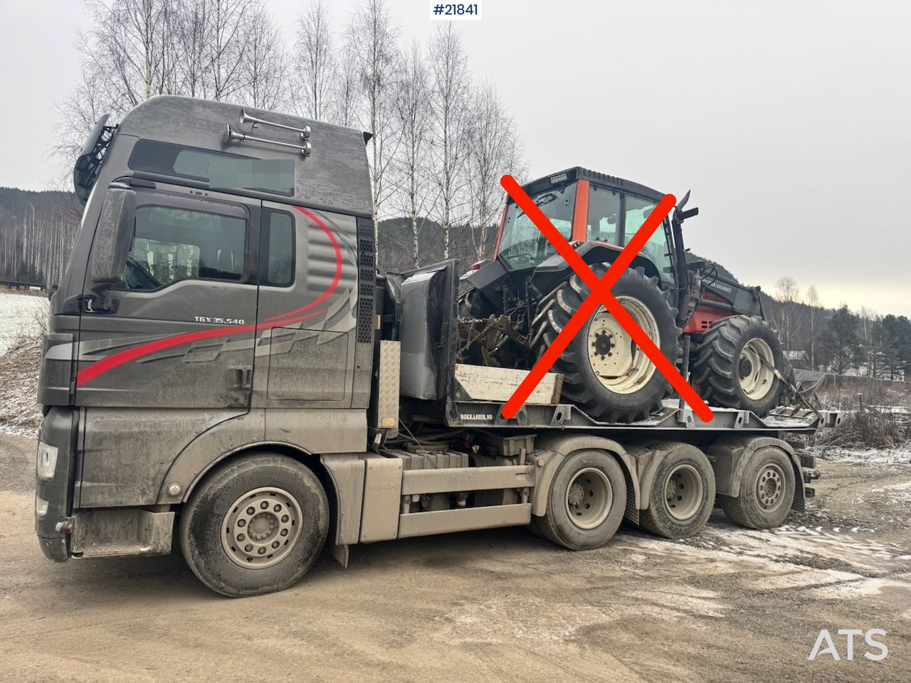 MAN TGX 35.540 Tridem Krokbil m/ Kranhydraulikk. - Abrollkipper: das Bild 3 MAN TGX 35.540 Tridem Krokbil m/ Kranhydraulikk. - Abrollkipper: das Bild 3