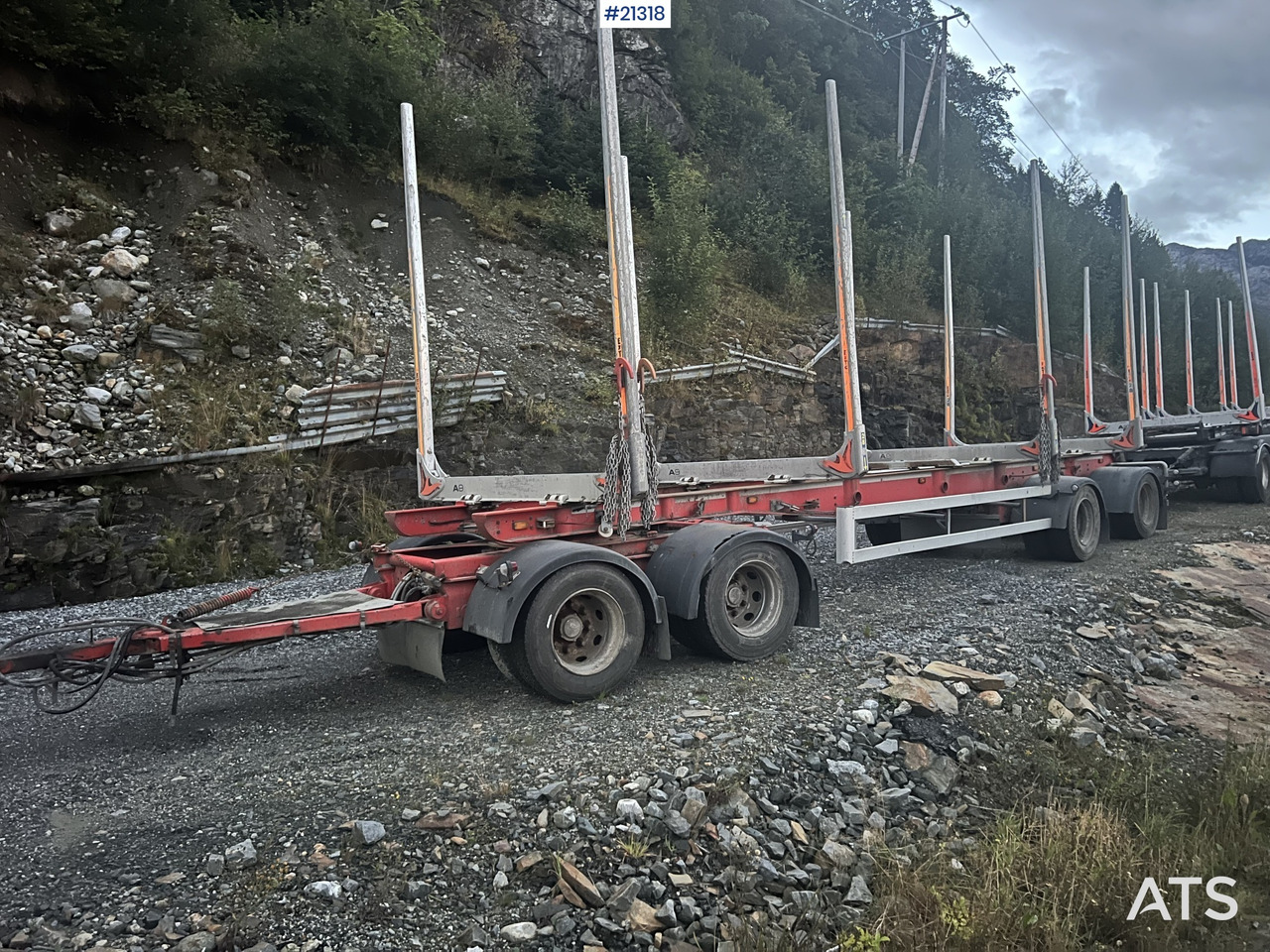 Holzanhänger MVB10 MVB10-FLS4 4 akslet Tømmerhenger: das Bild 12 Holzanhänger MVB10 MVB10-FLS4 4 akslet Tømmerhenger: das Bild 12