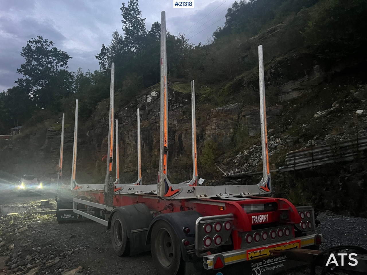 Holzanhänger MVB10 MVB10-FLS4 4 akslet Tømmerhenger: das Bild 8 Holzanhänger MVB10 MVB10-FLS4 4 akslet Tømmerhenger: das Bild 8