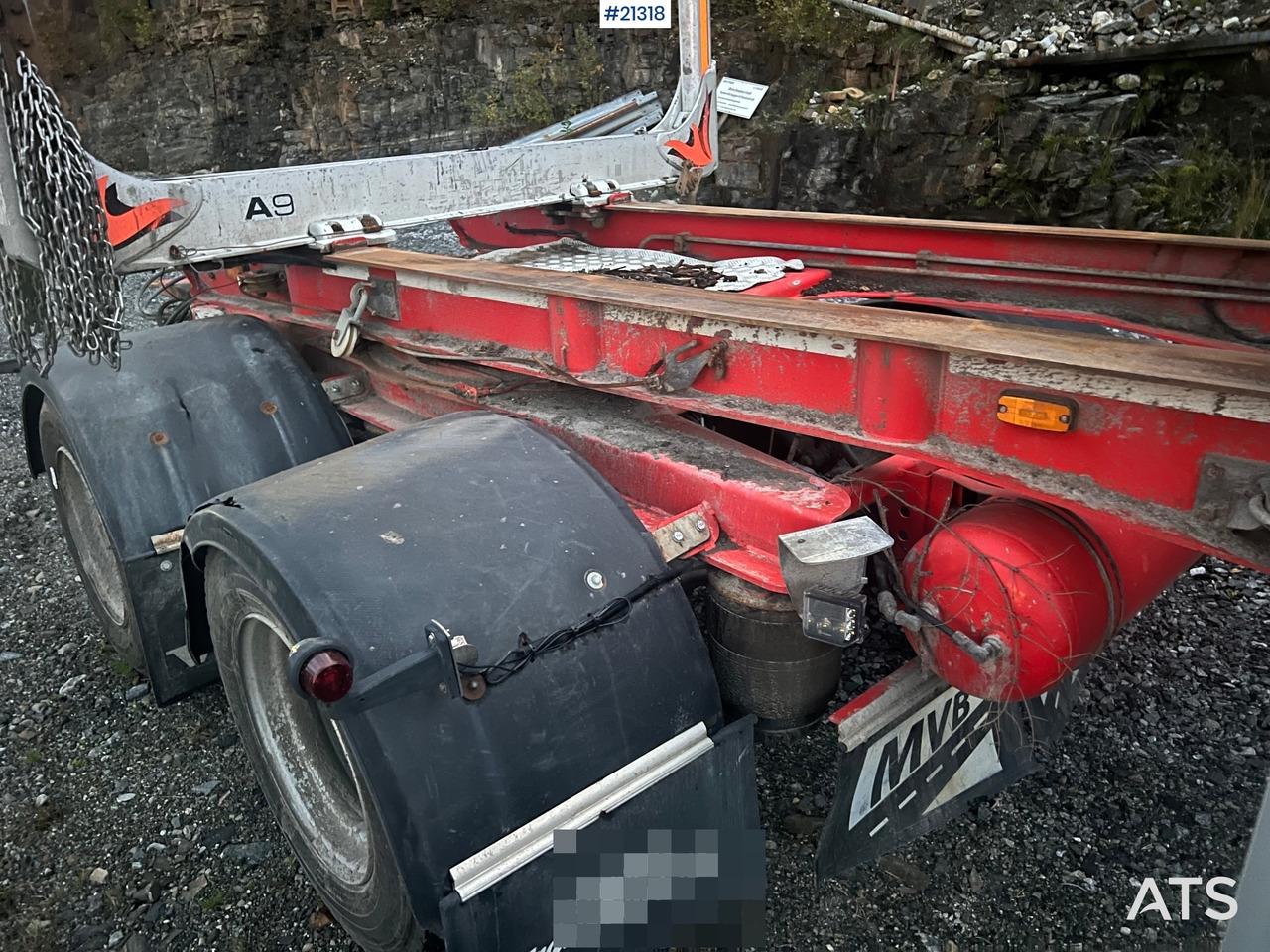 Holzanhänger MVB10 MVB10-FLS4 4 akslet Tømmerhenger: das Bild 16 Holzanhänger MVB10 MVB10-FLS4 4 akslet Tømmerhenger: das Bild 16