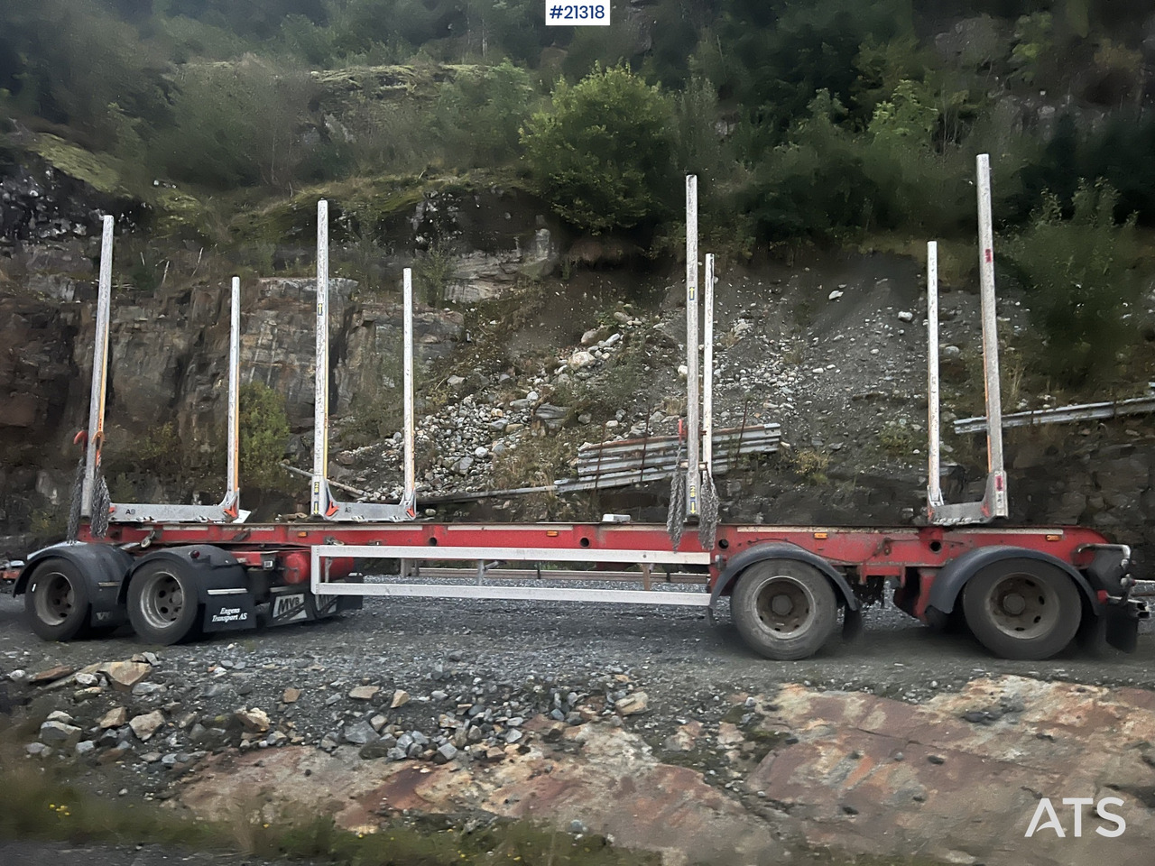 Holzanhänger MVB10 MVB10-FLS4 4 akslet Tømmerhenger: das Bild 10 Holzanhänger MVB10 MVB10-FLS4 4 akslet Tømmerhenger: das Bild 10