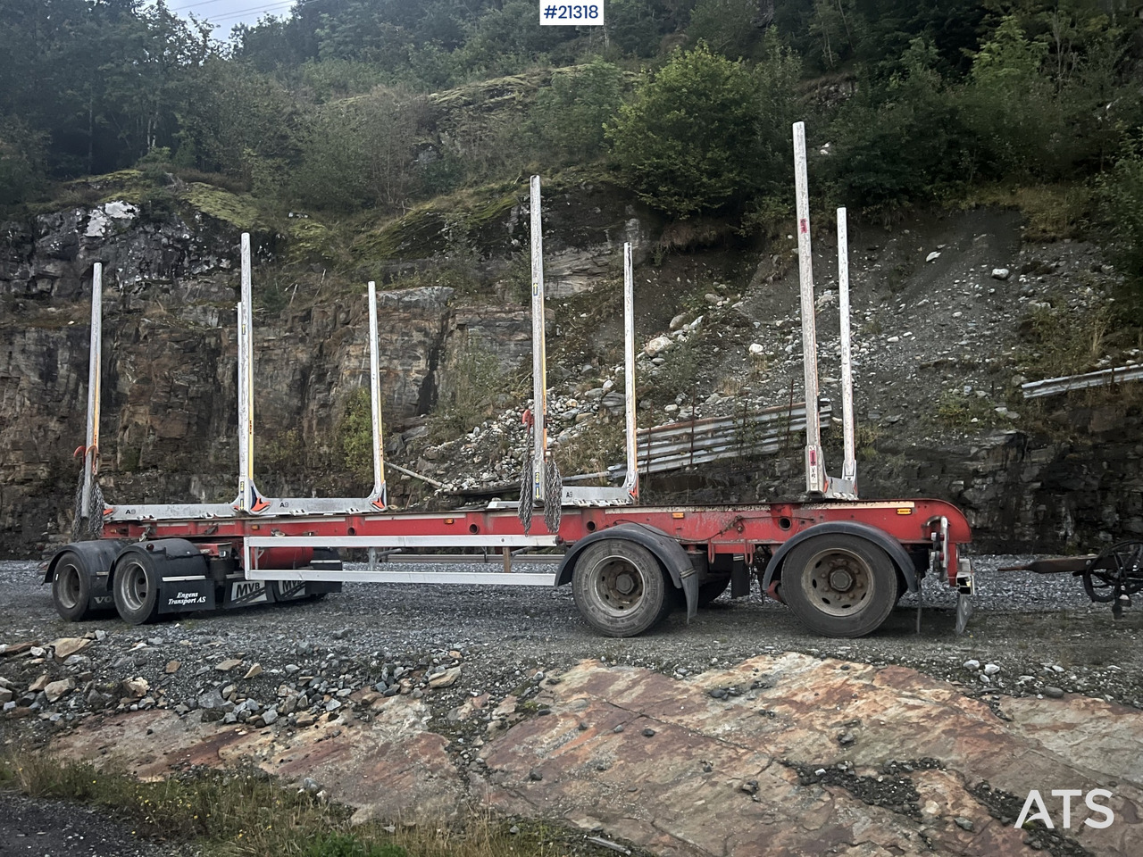 Holzanhänger MVB10 MVB10-FLS4 4 akslet Tømmerhenger: das Bild 9 Holzanhänger MVB10 MVB10-FLS4 4 akslet Tømmerhenger: das Bild 9