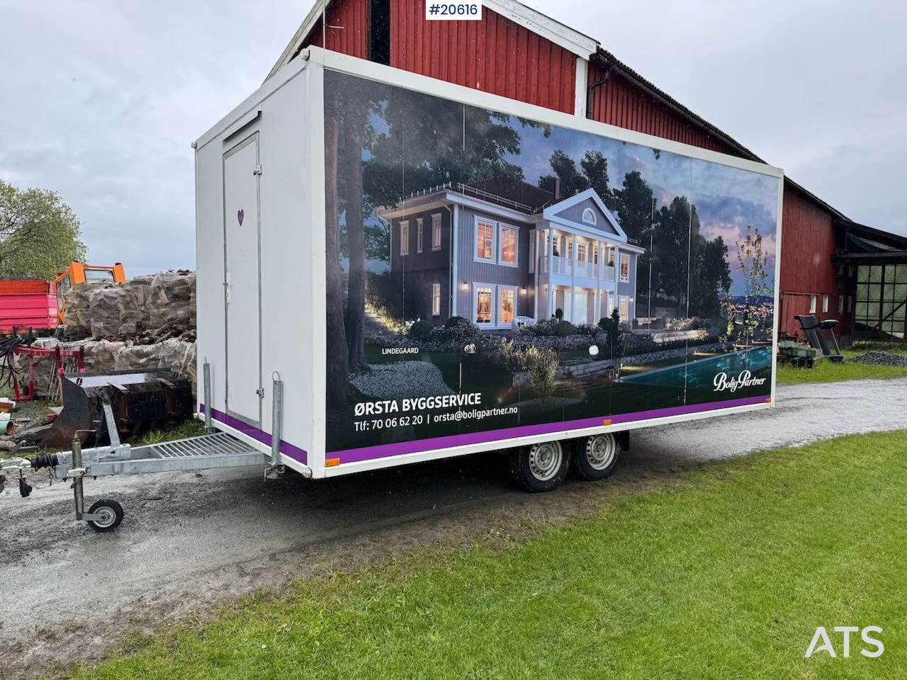 Mannskaps brakke m/ Oppholdsrom & WC - Wohncontainer: das Bild 1 Mannskaps brakke m/ Oppholdsrom & WC - Wohncontainer: das Bild 1