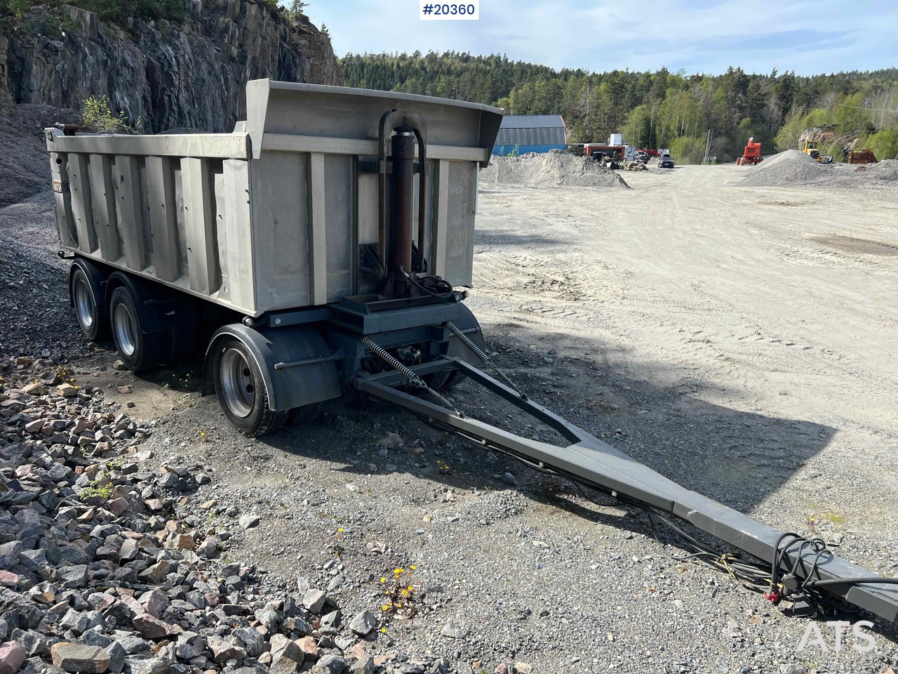 Maur 3 akslet slephenger - Kipper Anhänger: das Bild 2 Maur 3 akslet slephenger - Kipper Anhänger: das Bild 2