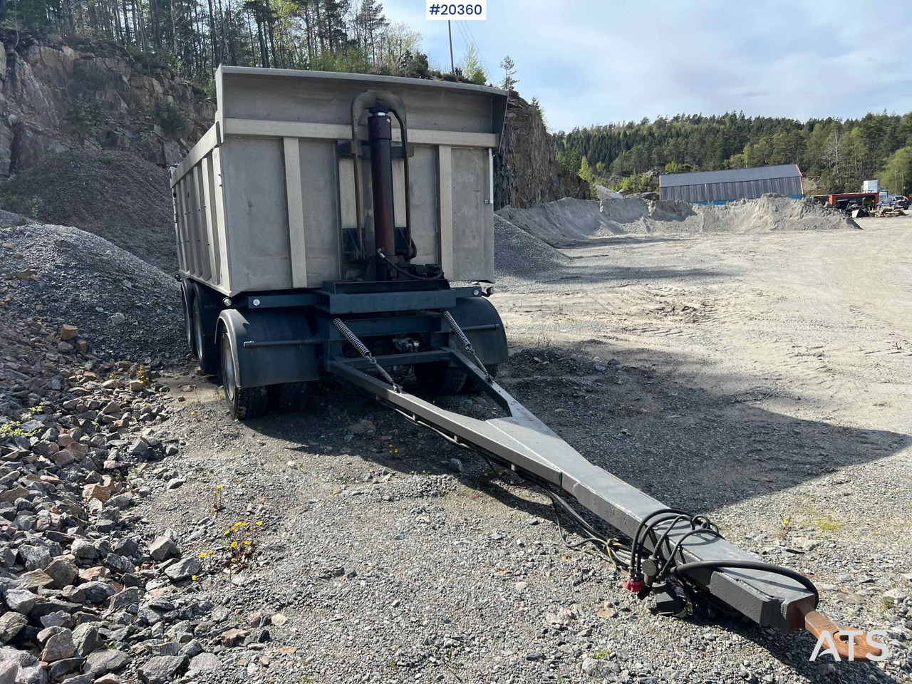 Maur 3 akslet slephenger - Kipper Anhänger: das Bild 3 Maur 3 akslet slephenger - Kipper Anhänger: das Bild 3