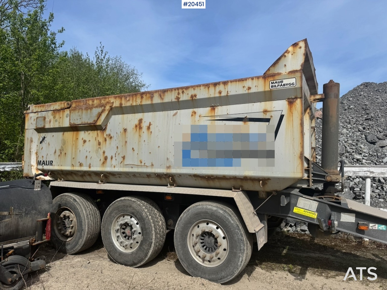 Maur Trippelkjerre - Kipper Anhänger: das Bild 3 Maur Trippelkjerre - Kipper Anhänger: das Bild 3