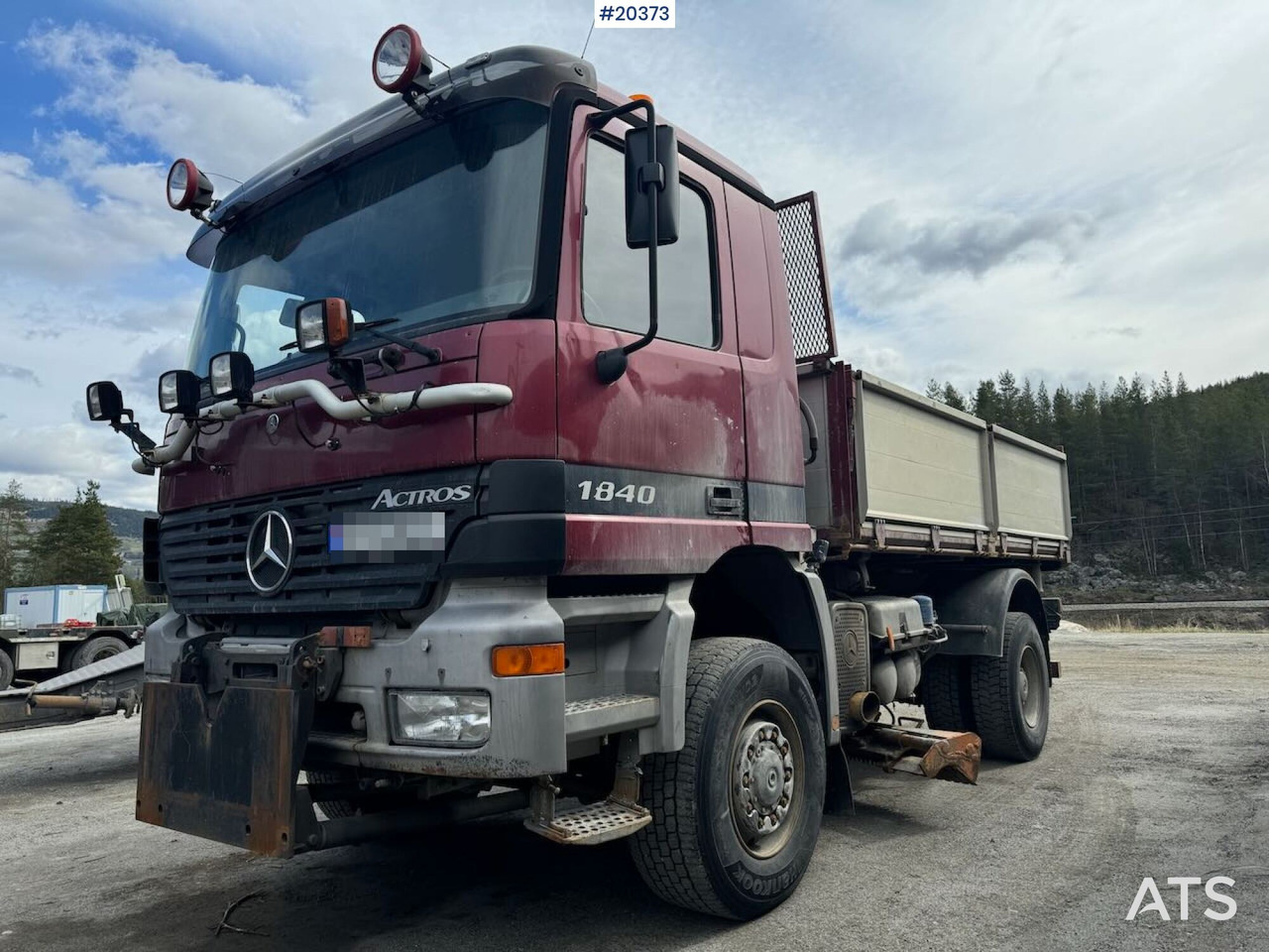 Mercedes Actros 1840 - Kipper: das Bild 3 Mercedes Actros 1840 - Kipper: das Bild 3
