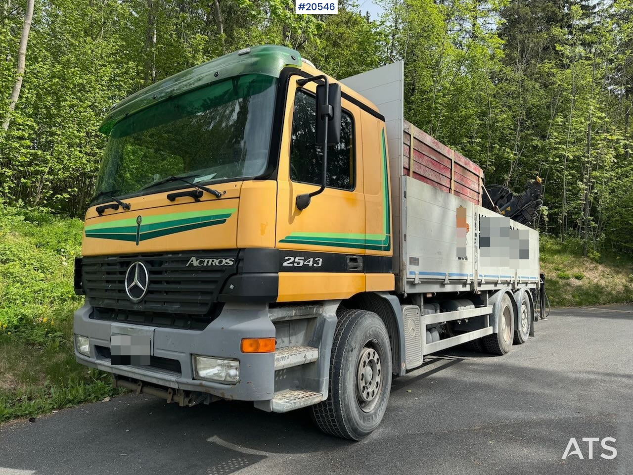 Mercedes Actros 2543 - Pritsche LKW: das Bild 1 Mercedes Actros 2543 - Pritsche LKW: das Bild 1