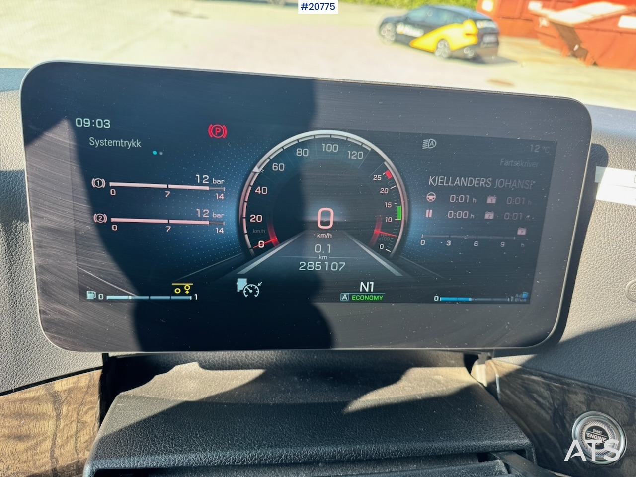 Koffer LKW Mercedes Actros: das Bild 35