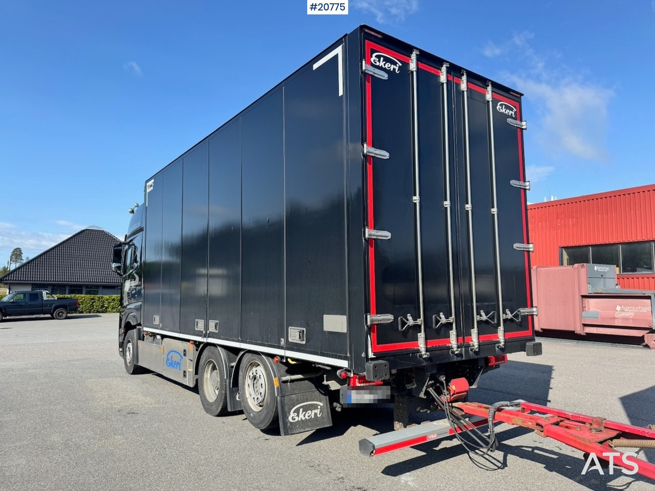 Koffer LKW Mercedes Actros: das Bild 5