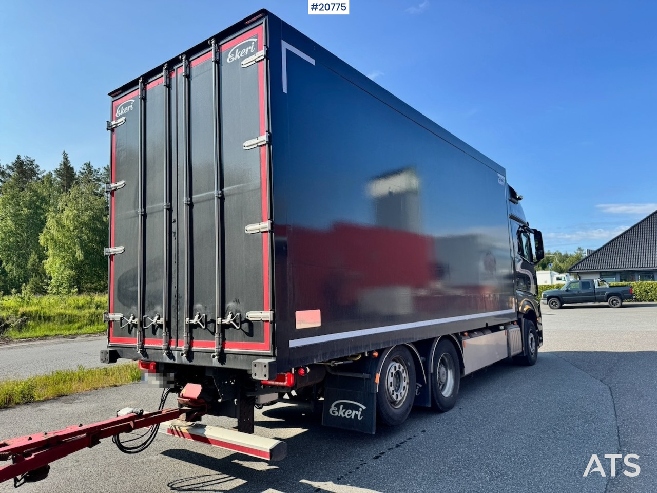 Koffer LKW Mercedes Actros: das Bild 6