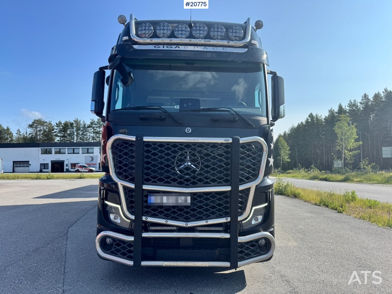 Koffer LKW Mercedes Actros: das Bild 10