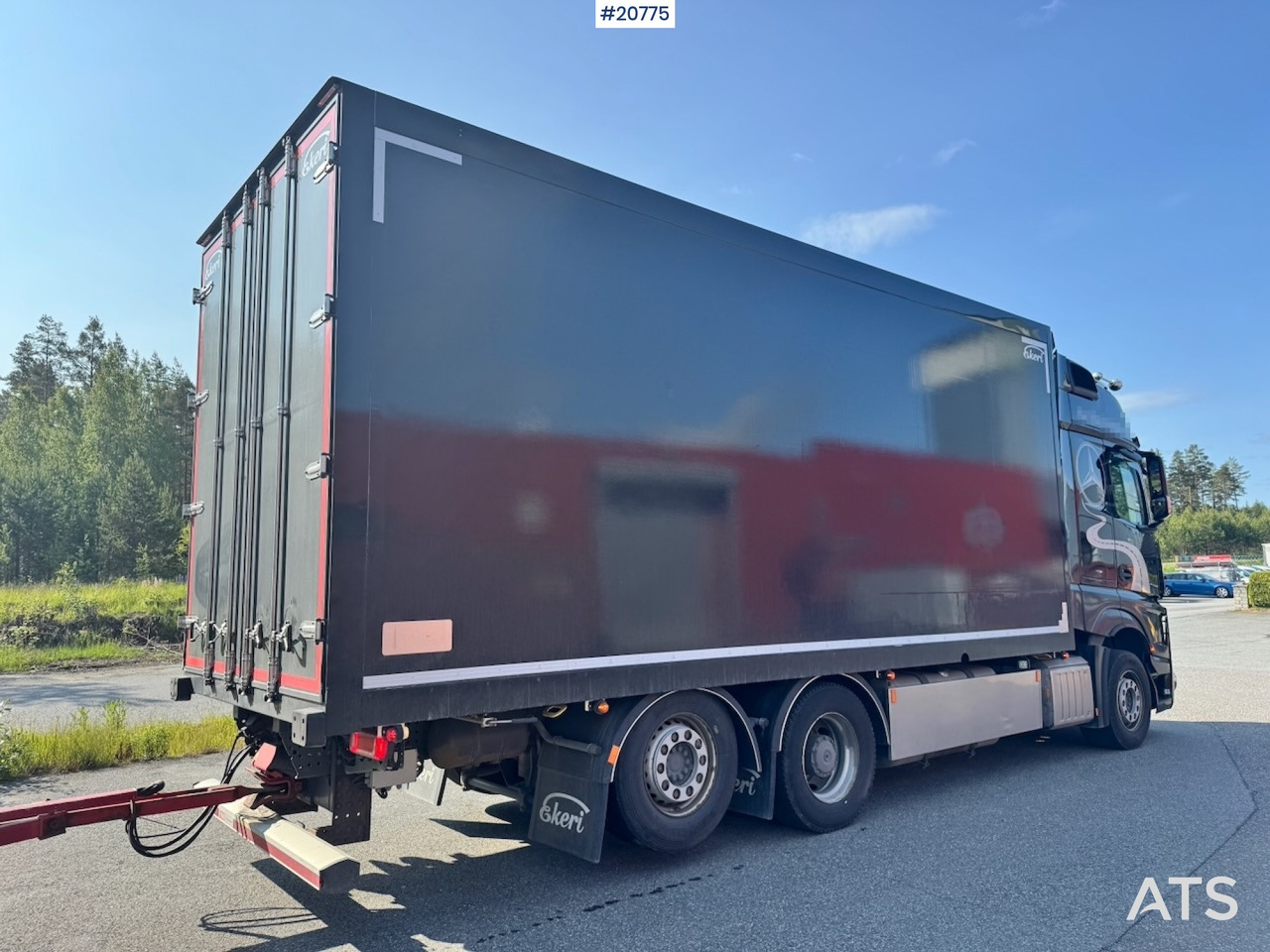 Koffer LKW Mercedes Actros: das Bild 7