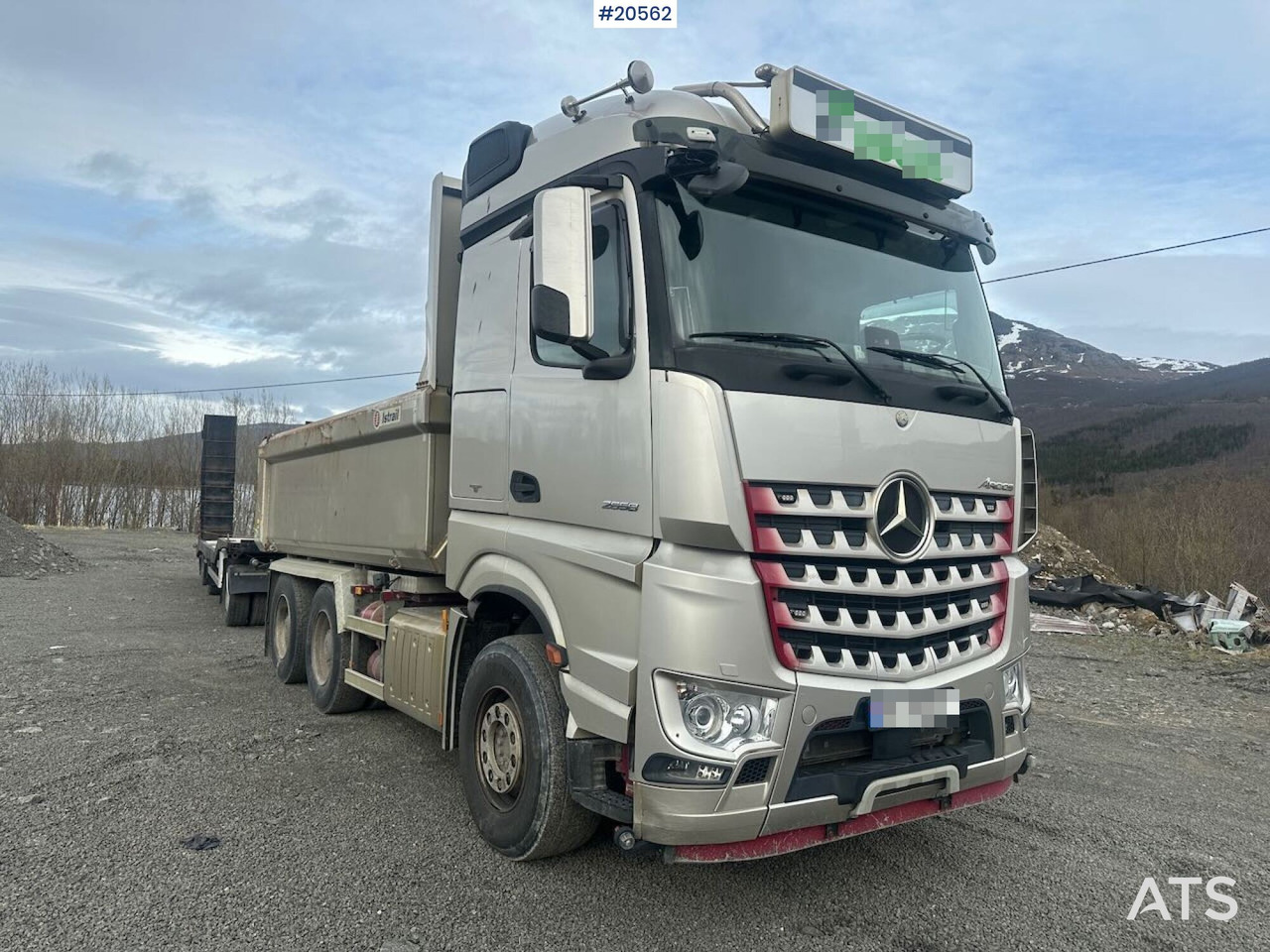 Mercedes Arocs 2658 - Kipper: das Bild 2 Mercedes Arocs 2658 - Kipper: das Bild 2