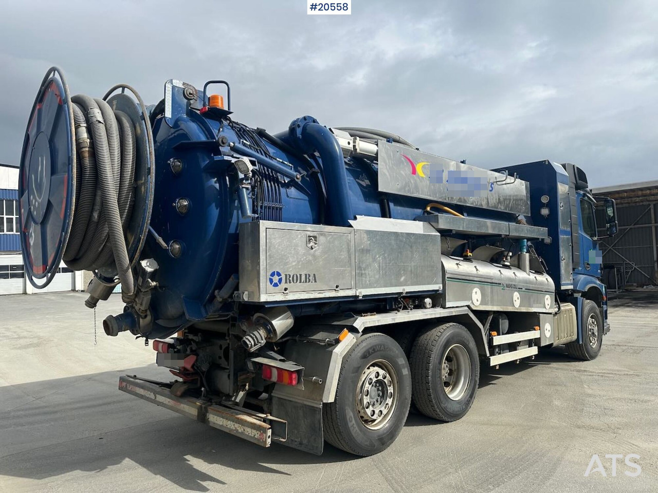Mercedes Arocs - Saug-/ Spülfahrzeug: das Bild 5 Mercedes Arocs - Saug-/ Spülfahrzeug: das Bild 5