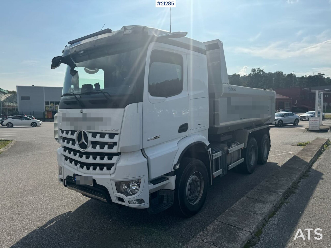 Mercedes Arocs - Kipper: das Bild 2 Mercedes Arocs - Kipper: das Bild 2