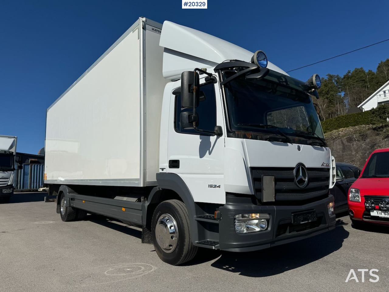 Mercedes Atego 1524 - Koffer LKW: das Bild 1 Mercedes Atego 1524 - Koffer LKW: das Bild 1