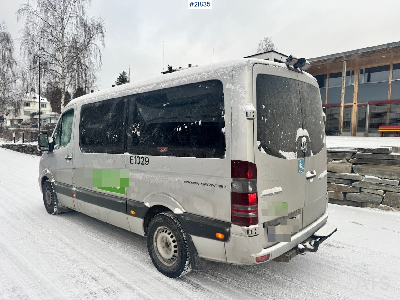 Mercedes Sprinter 316 Minibuss. 9 seter og Rullestolrampe. SE VIDEO - Kleinbus, Personentransporter: das Bild 4 Mercedes Sprinter 316 Minibuss. 9 seter og Rullestolrampe. SE VIDEO - Kleinbus, Personentransporter: das Bild 4