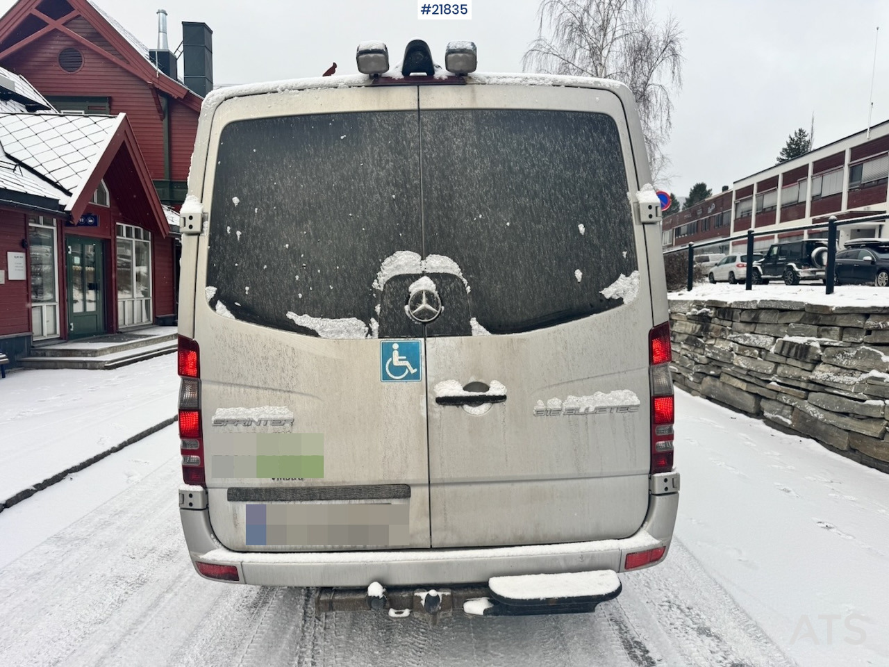 Mercedes Sprinter 316 Minibuss. 9 seter og Rullestolrampe. SE VIDEO - Kleinbus, Personentransporter: das Bild 5 Mercedes Sprinter 316 Minibuss. 9 seter og Rullestolrampe. SE VIDEO - Kleinbus, Personentransporter: das Bild 5