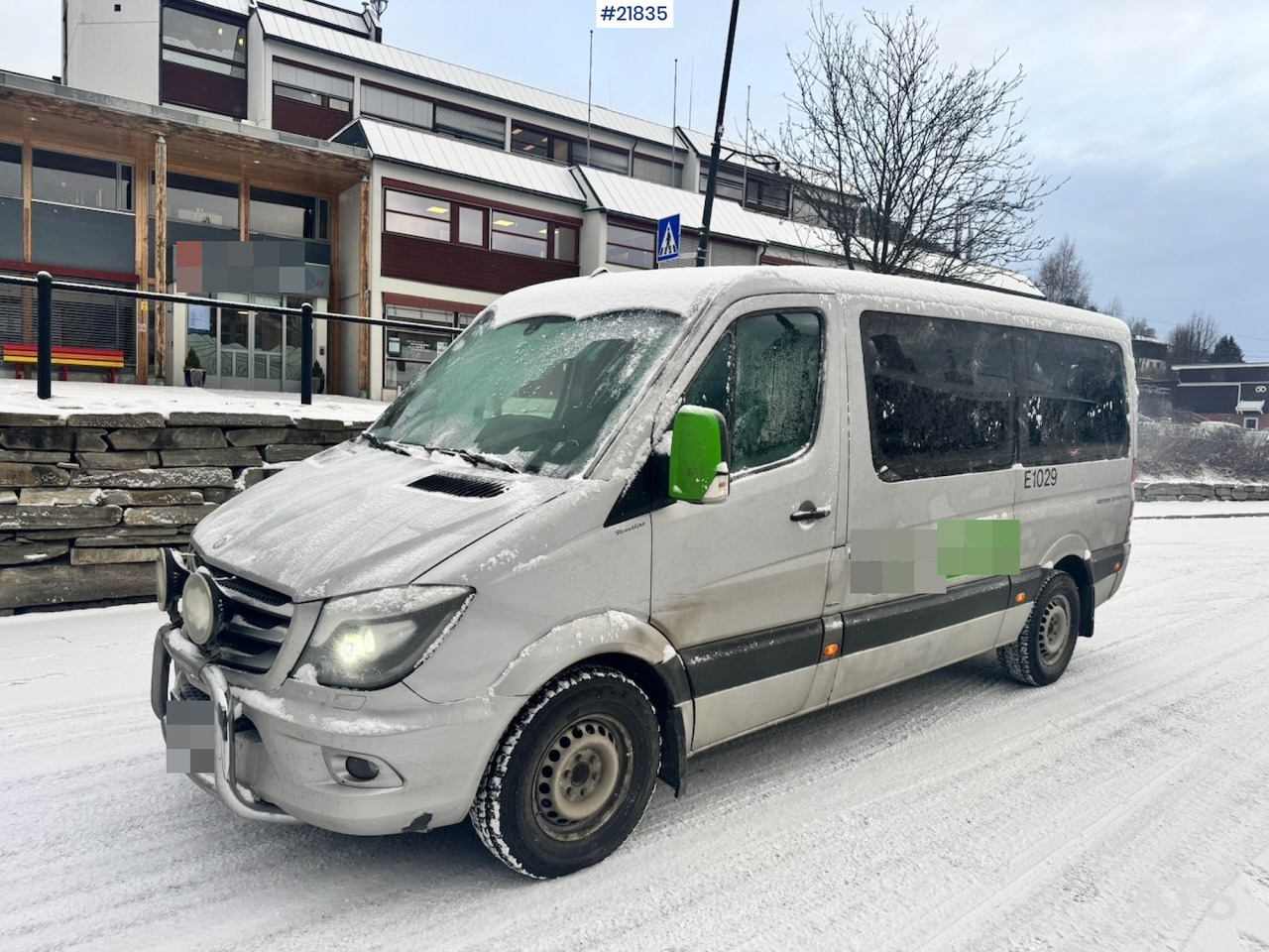 Mercedes Sprinter 316 Minibuss. 9 seter og Rullestolrampe. SE VIDEO - Kleinbus, Personentransporter: das Bild 1 Mercedes Sprinter 316 Minibuss. 9 seter og Rullestolrampe. SE VIDEO - Kleinbus, Personentransporter: das Bild 1