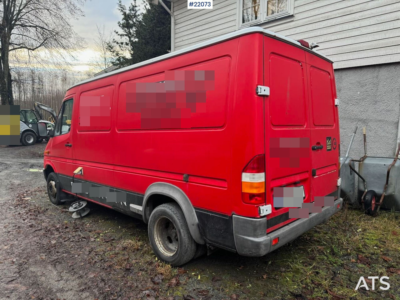 Mercedes Sprinter 416 med Leistikow spyleaggregat - Kastenwagen: das Bild 4 Mercedes Sprinter 416 med Leistikow spyleaggregat - Kastenwagen: das Bild 4