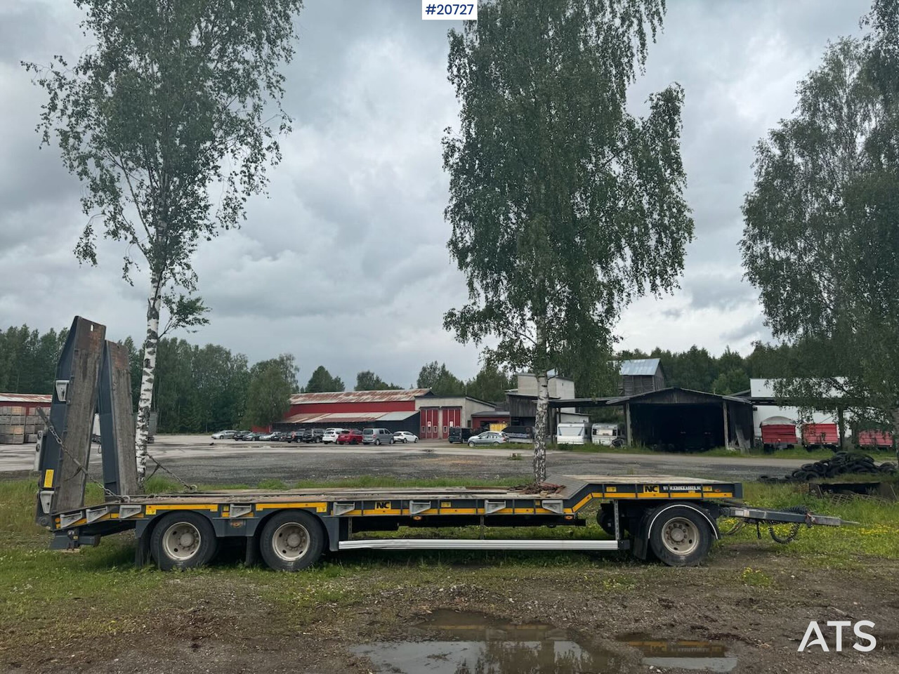 NC m/ hydrauliske kjørebruer - Tieflader Anhänger: das Bild 2 NC m/ hydrauliske kjørebruer - Tieflader Anhänger: das Bild 2