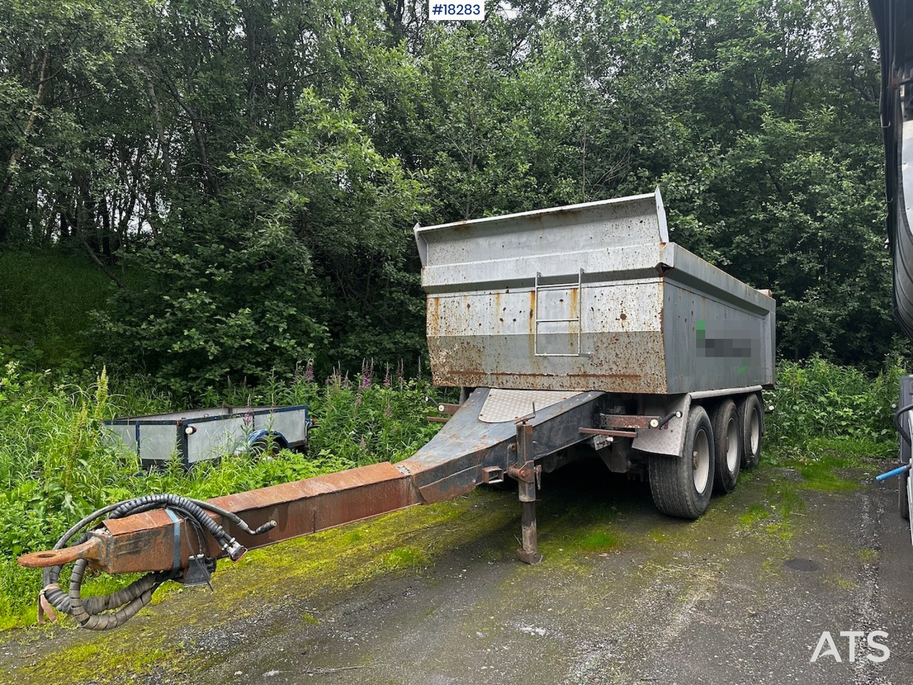 NOR SLEP Trippelkjerre - Kipper Anhänger: das Bild 1 NOR SLEP Trippelkjerre - Kipper Anhänger: das Bild 1