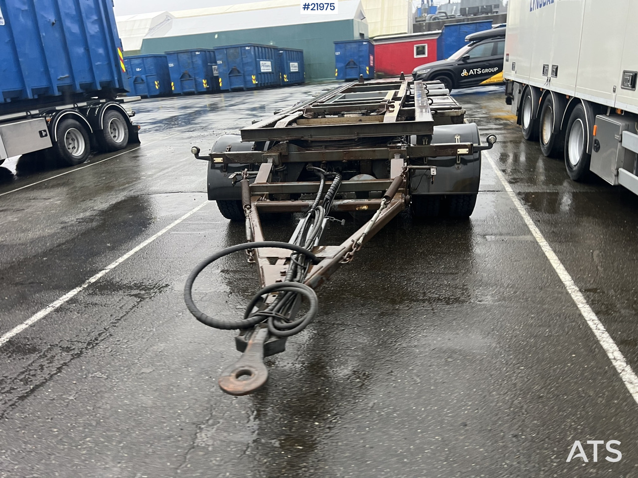 NOR SLEP sl-28kt 3 akslet krokslep m/ tipp - Abrollanhänger/ Absetzanhänger: das Bild 3 NOR SLEP sl-28kt 3 akslet krokslep m/ tipp - Abrollanhänger/ Absetzanhänger: das Bild 3