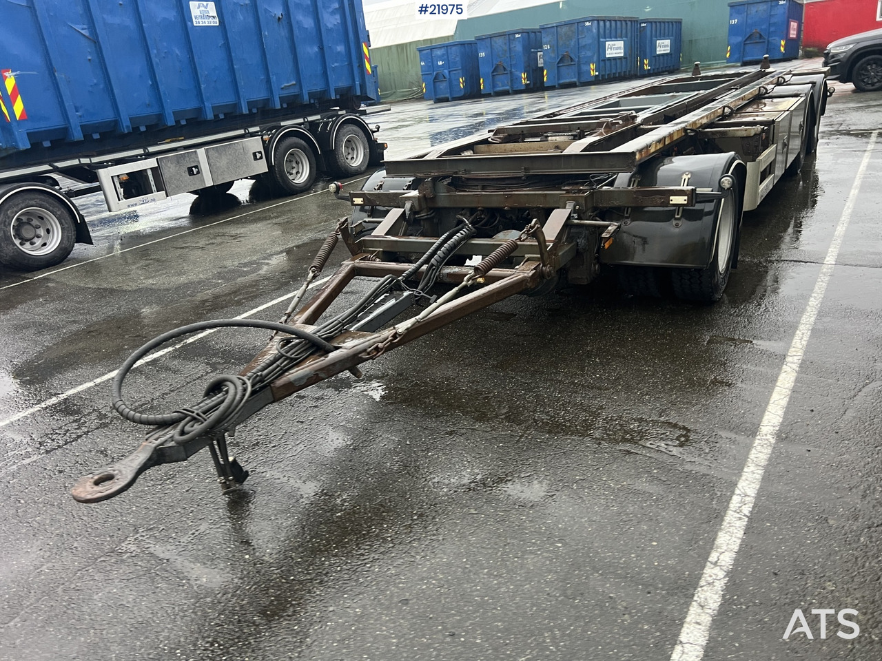 NOR SLEP sl-28kt 3 akslet krokslep m/ tipp - Abrollanhänger/ Absetzanhänger: das Bild 4 NOR SLEP sl-28kt 3 akslet krokslep m/ tipp - Abrollanhänger/ Absetzanhänger: das Bild 4