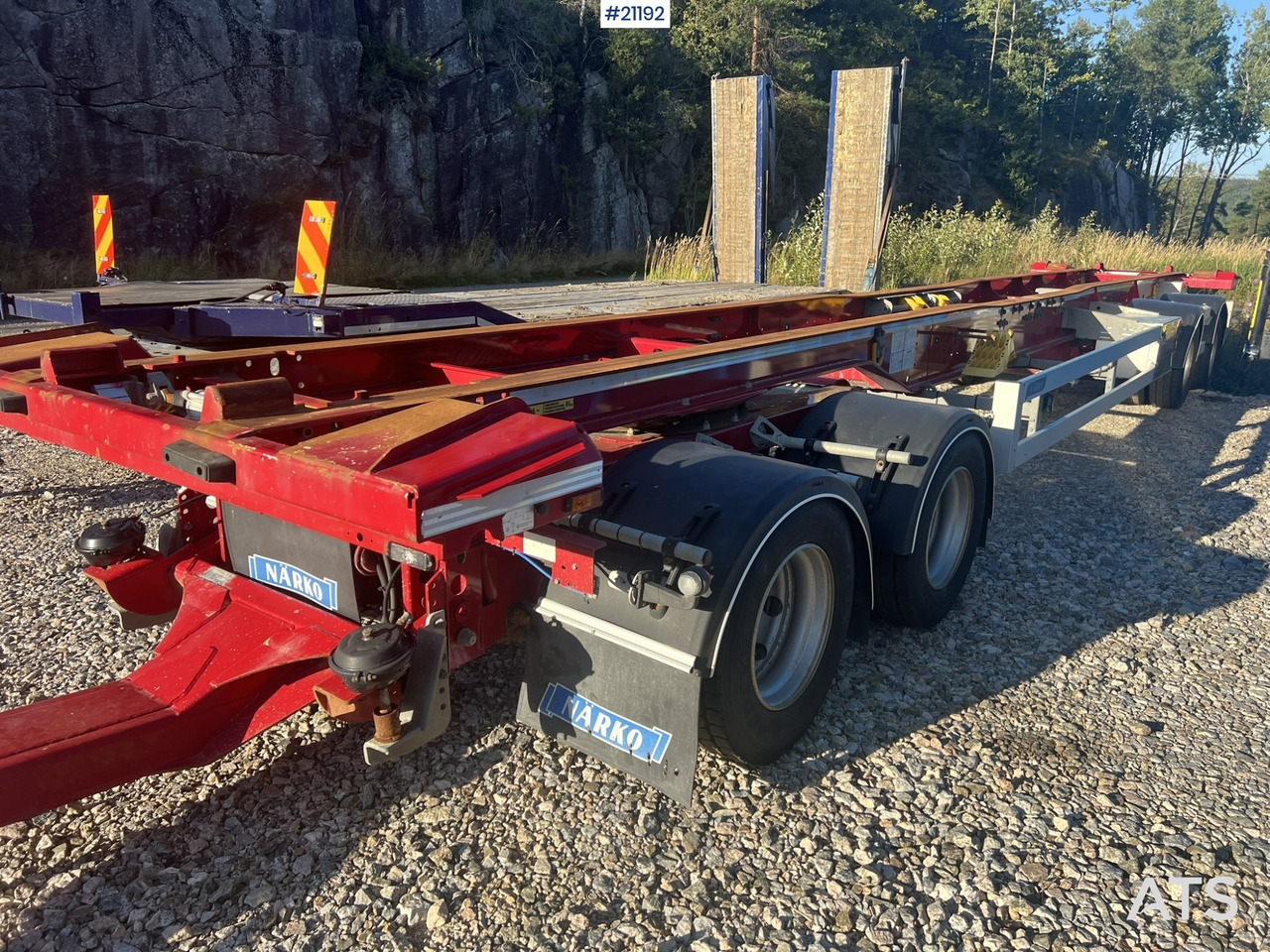 Narko 4 akslet container henger - Abrollanhänger/ Absetzanhänger: das Bild 1 Narko 4 akslet container henger - Abrollanhänger/ Absetzanhänger: das Bild 1