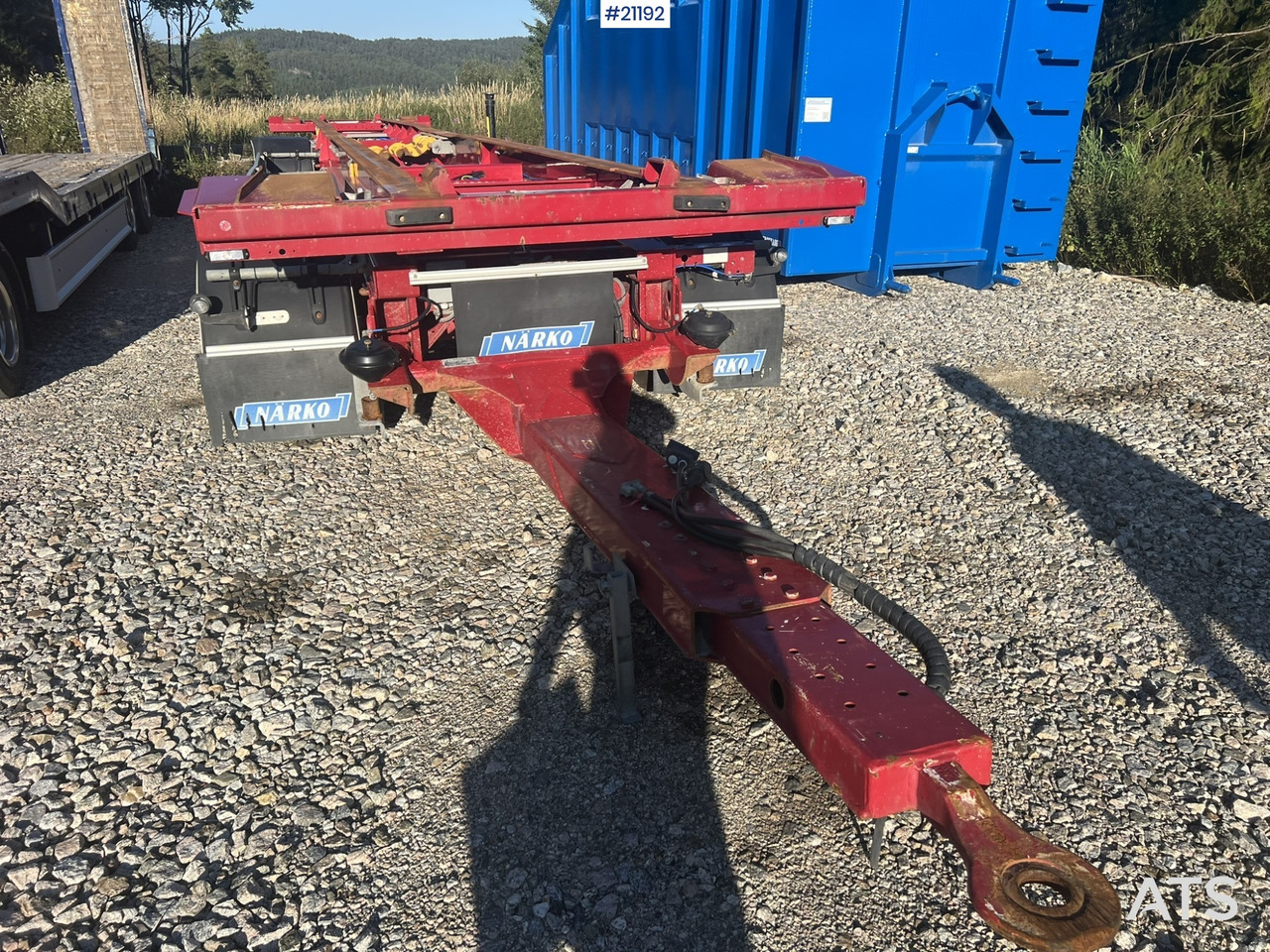 Narko 4 akslet container henger - Abrollanhänger/ Absetzanhänger: das Bild 5 Narko 4 akslet container henger - Abrollanhänger/ Absetzanhänger: das Bild 5