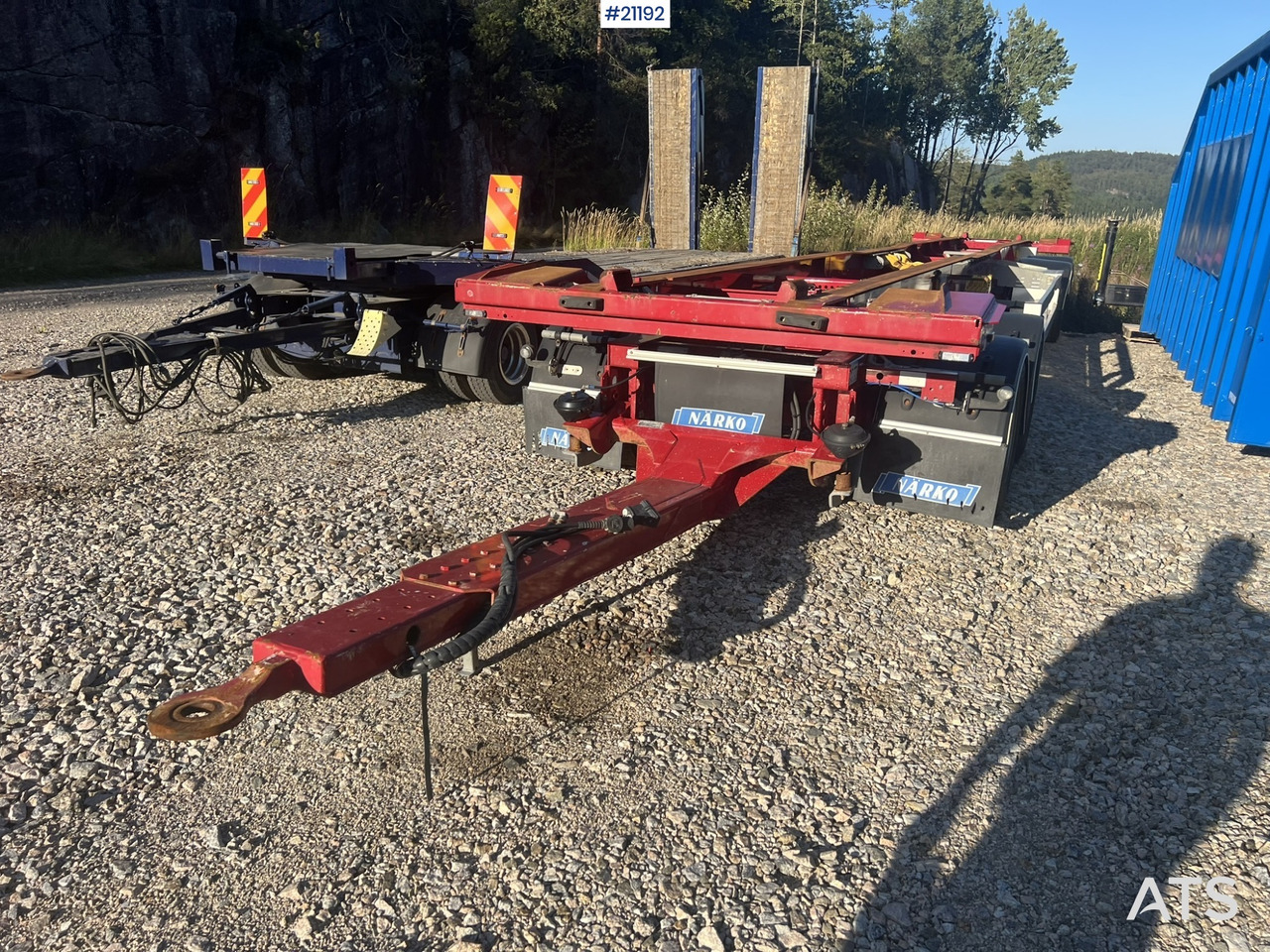 Narko 4 akslet container henger - Abrollanhänger/ Absetzanhänger: das Bild 3 Narko 4 akslet container henger - Abrollanhänger/ Absetzanhänger: das Bild 3