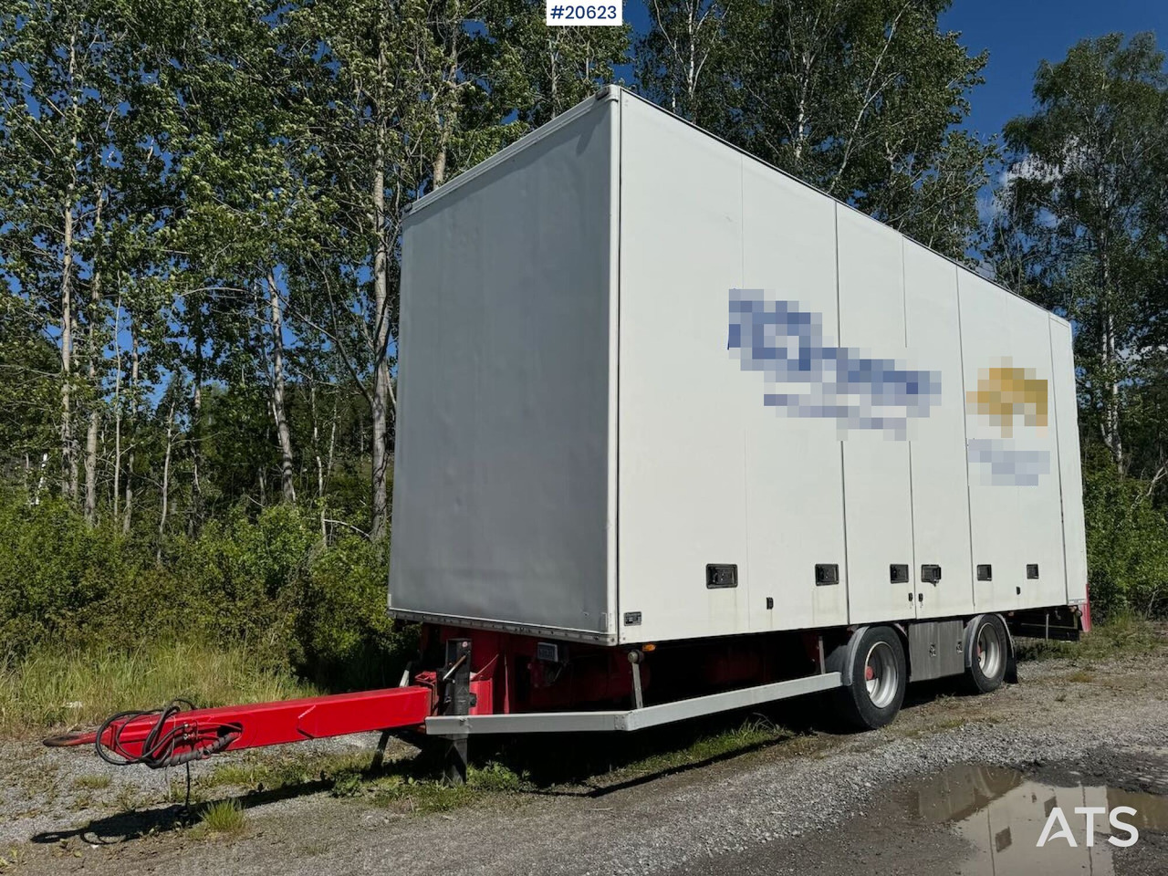 Nor Slep Cabinet trailer w/ full side opening – Leasing Nor Slep Cabinet trailer w/ full side opening: das Bild 9