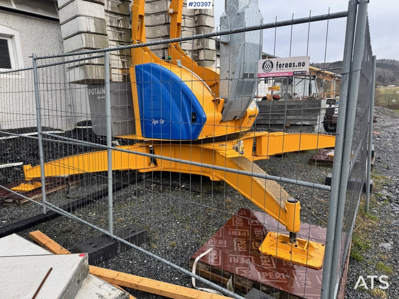 Potain IGO50 - Schnelleinsatzkran: das Bild 5 Potain IGO50 - Schnelleinsatzkran: das Bild 5