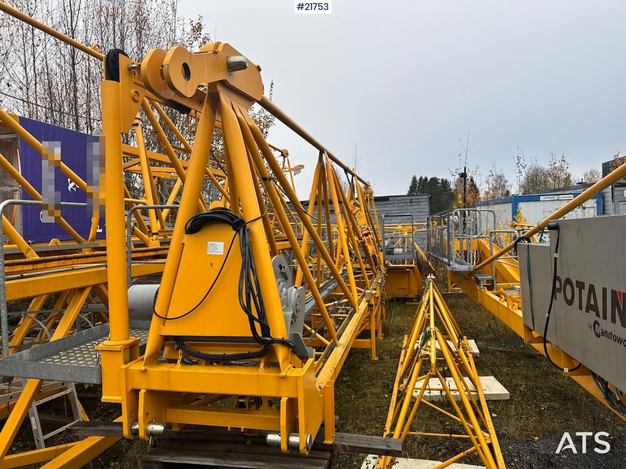 Potain MDT 109 2C Tårnkran - Turmkran: das Bild 3 Potain MDT 109 2C Tårnkran - Turmkran: das Bild 3