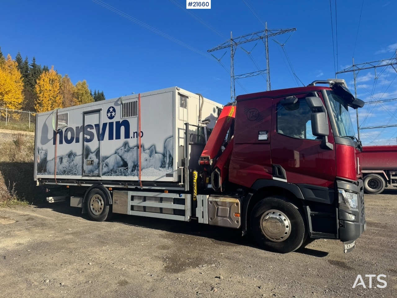 Renault Renault T380 6x2 Kranbil m/ 19 t/m Palfinger - Autokran: das Bild 2 Renault Renault T380 6x2 Kranbil m/ 19 t/m Palfinger - Autokran: das Bild 2