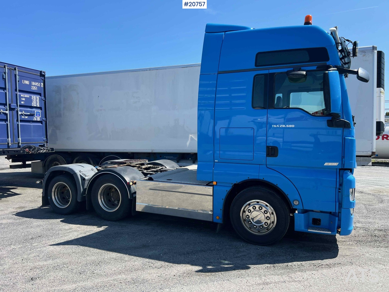 Sattelzugmaschine MAN TGX28.480 6x2 Trekkvogn m/ liten km-stand. SE VIDEO: das Bild 12 Sattelzugmaschine MAN TGX28.480 6x2 Trekkvogn m/ liten km-stand. SE VIDEO: das Bild 12