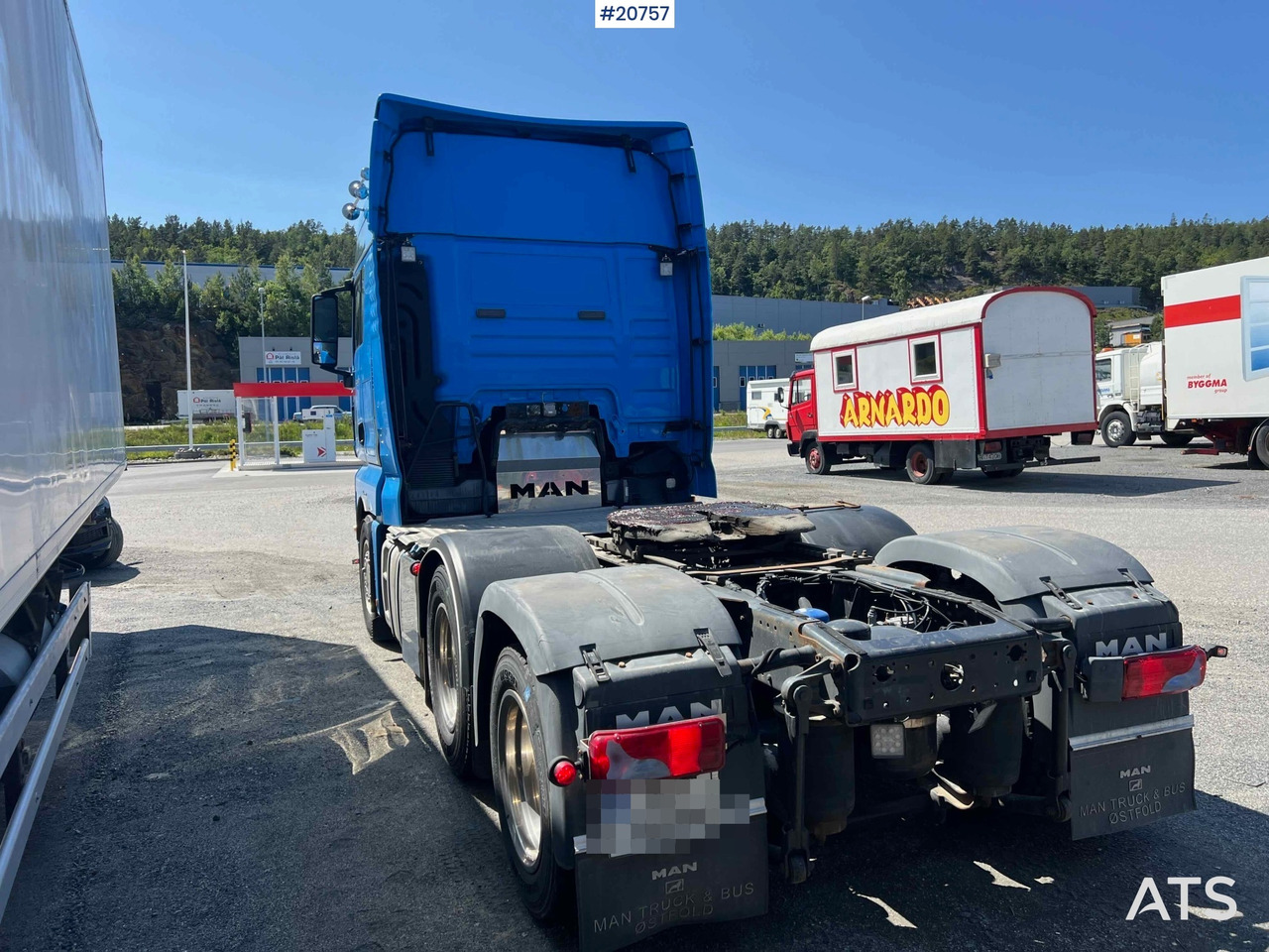 Sattelzugmaschine MAN TGX28.480 6x2 Trekkvogn m/ liten km-stand. SE VIDEO: das Bild 23 Sattelzugmaschine MAN TGX28.480 6x2 Trekkvogn m/ liten km-stand. SE VIDEO: das Bild 23