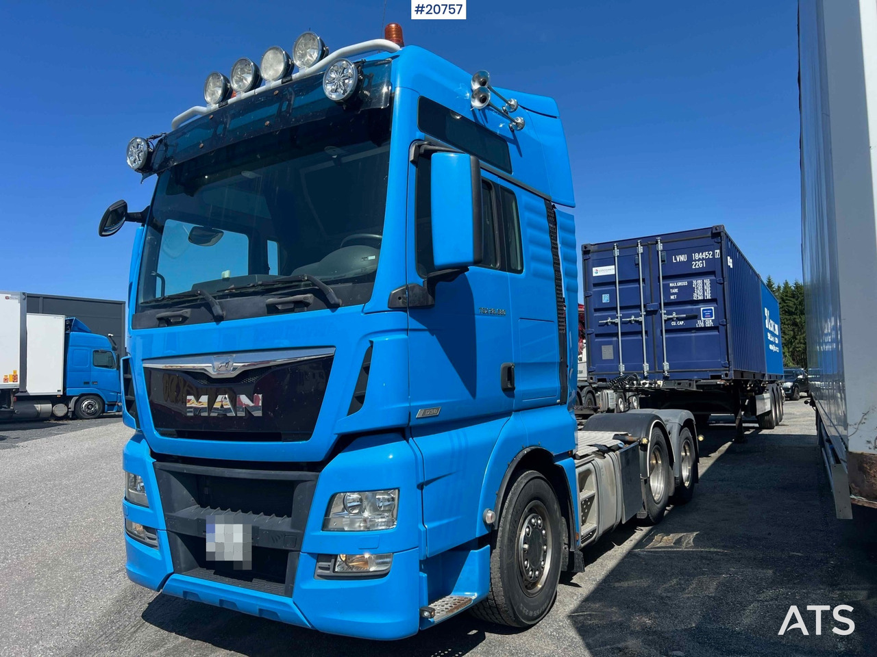 MAN TGX28.480 6x2 Trekkvogn m/ liten km-stand. SE VIDEO - Sattelzugmaschine: das Bild 2 MAN TGX28.480 6x2 Trekkvogn m/ liten km-stand. SE VIDEO - Sattelzugmaschine: das Bild 2