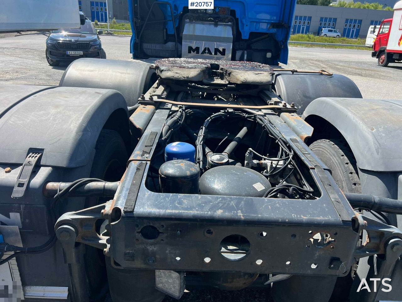 Sattelzugmaschine MAN TGX28.480 6x2 Trekkvogn m/ liten km-stand. SE VIDEO: das Bild 29 Sattelzugmaschine MAN TGX28.480 6x2 Trekkvogn m/ liten km-stand. SE VIDEO: das Bild 29