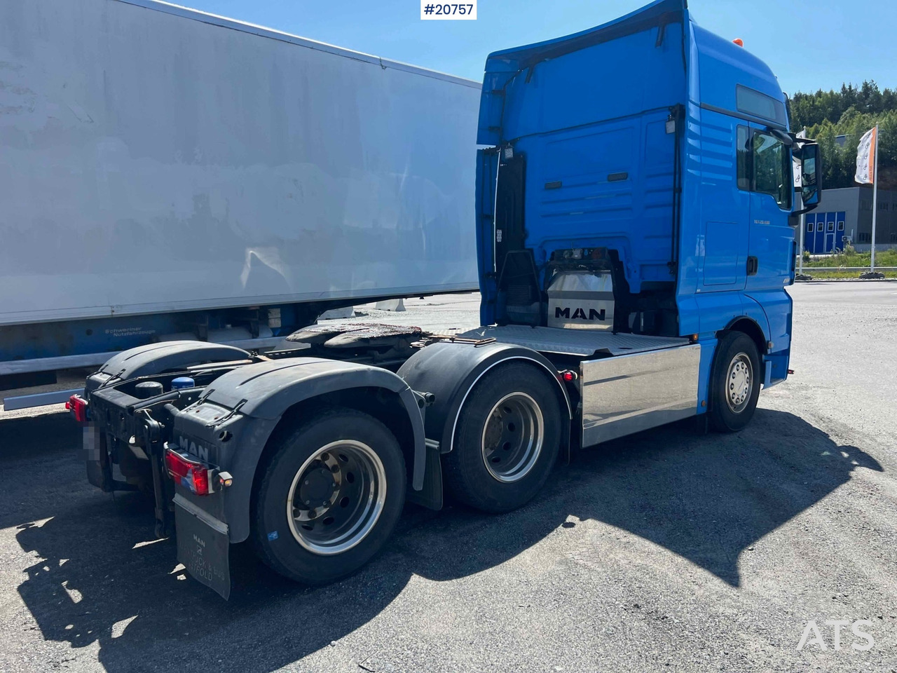 Sattelzugmaschine MAN TGX28.480 6x2 Trekkvogn m/ liten km-stand. SE VIDEO: das Bild 19 Sattelzugmaschine MAN TGX28.480 6x2 Trekkvogn m/ liten km-stand. SE VIDEO: das Bild 19